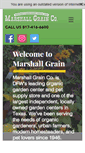 Mobile Screenshot of marshallgrain.com